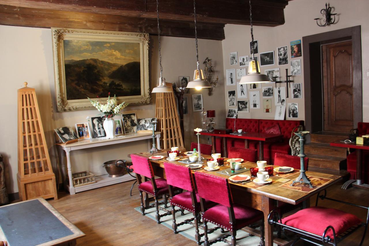 Gothique Cafe Otel Baume-les-Messieurs Dış mekan fotoğraf